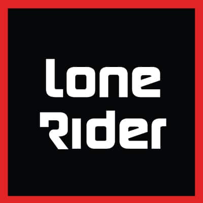 brand logo for Lone Rider Gear company