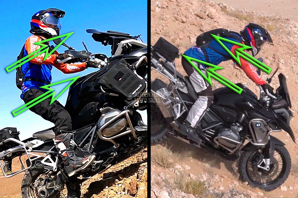 Upper Body Posture Tips for Off-Road ADV Motorcyclists - ADVMotoSkillZ